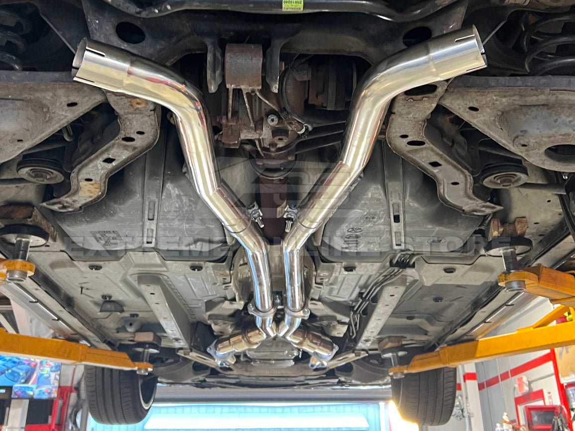 2009-2014 Cadillac CTS-V Long Tube Headers & Resonated Mid Pipe