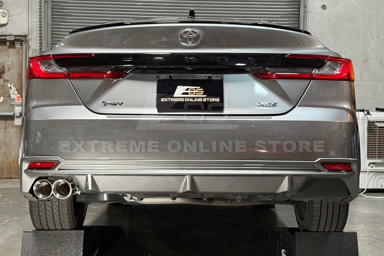 2025-Present Toyota Camry SE XSE Muffler Delete Burnt Tip Axle Back Exhaust