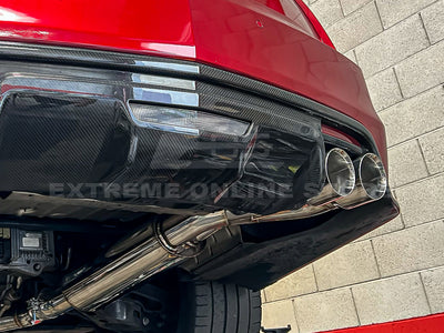 2016-2019 Cadillac CTS-V Muffler Resonated Cat Back Exhaust