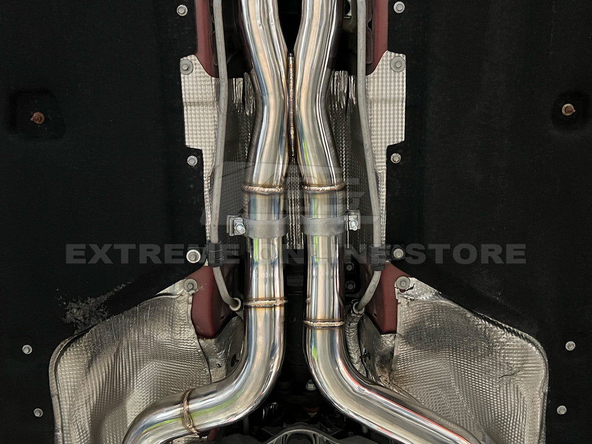 2016-2019 Cadillac CTS-V Muffler Resonated Cat Back Exhaust