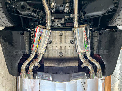 2016-2019 Cadillac CTS-V Muffler Resonated Cat Back Exhaust