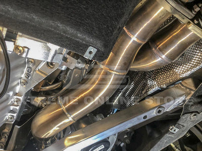 2014-2020 BMW M4 / M3 / M2 Competition S55 Engine Race Catless Down Pipes