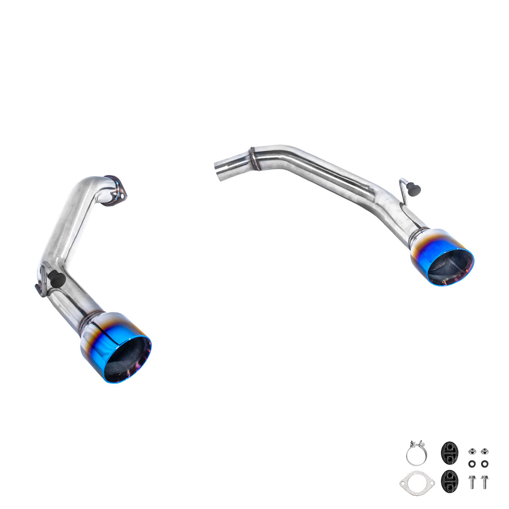 2022-Present Acura Integra 1.5T | Honda Civic 1.5T Muffler Delete Burnt Tips Axle Back