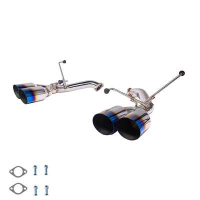 2022-Present Subaru WRX Full Cat Back Burnt Tip Exhaust
