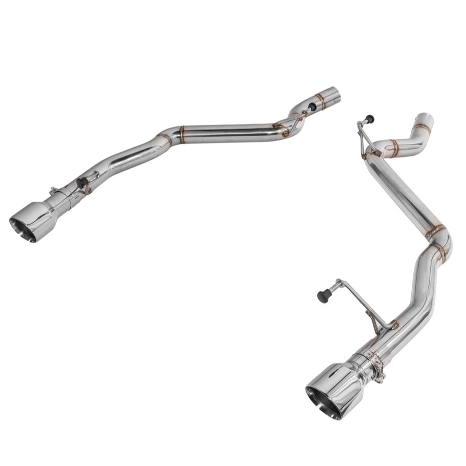 2024-Present Ford Mustang GT Muffler Delete Axle Back Dual Tips Exhaust