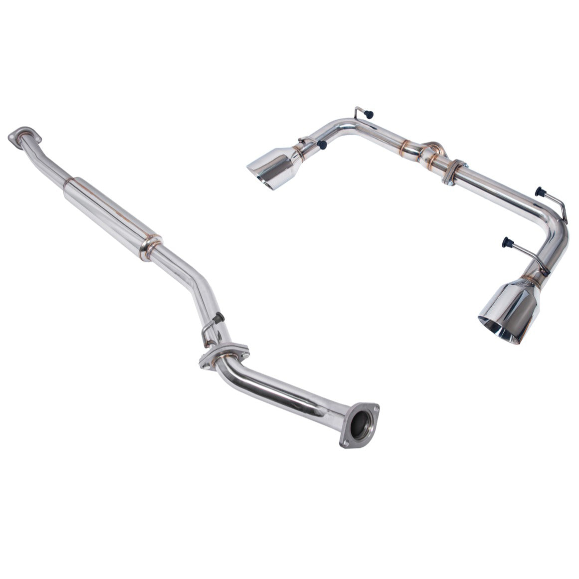 2022-Present Toyota GR86 Subaru BRZ Cat Back Dual Tips Exhaust Kit