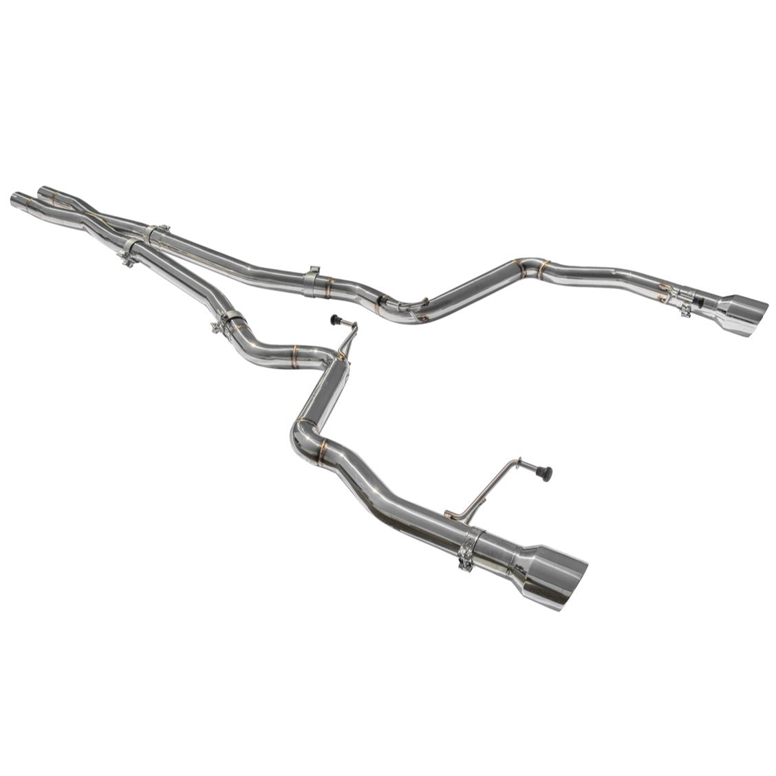 2024-Present Ford Mustang GT Straight Through Cat Back Dual Tips Exhaust