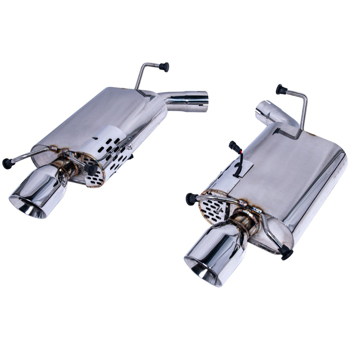 2009-2015 Cadillac Gen 2 CTS-V Sedan Axle Back Dual Tips Exhaust W/ Valve Control