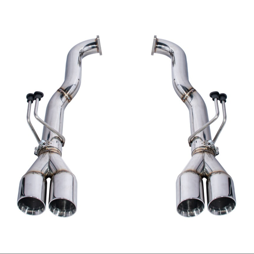 2008-2009 Pontiac G8 T-304 Muffler Delete Quad Tips Axle Back Exhaust