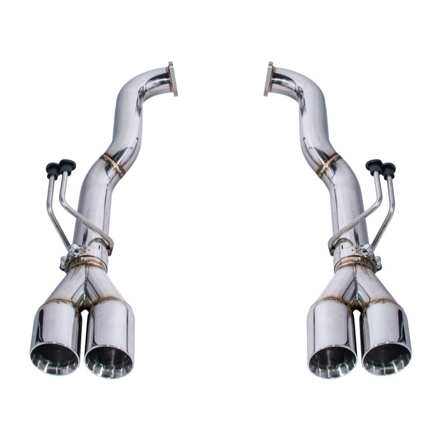 2008-2009 Pontiac G8 T-304 Muffler Delete Quad Tips Axle Back Exhaust