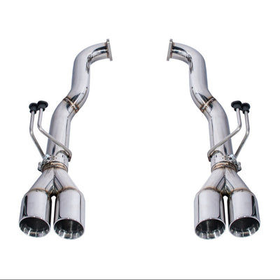 2008-2009 Pontiac G8 T-304 Muffler Delete Quad Tips Axle Back Exhaust