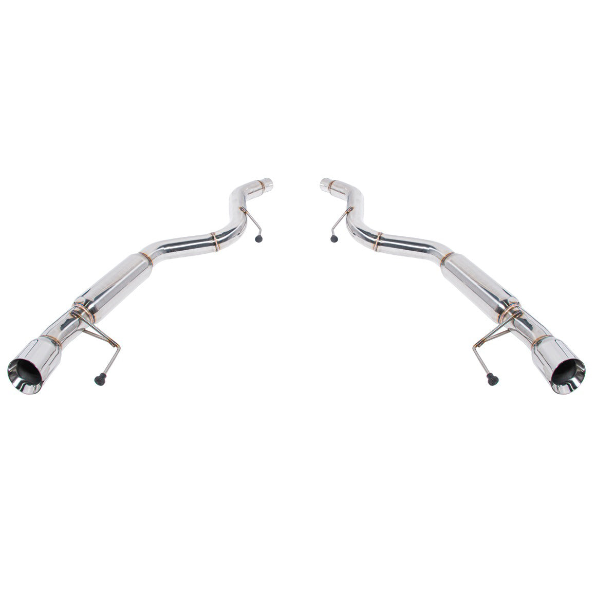 2015-2023 Ford Mustang Muffler Axle Back Dual Tips Exhaust