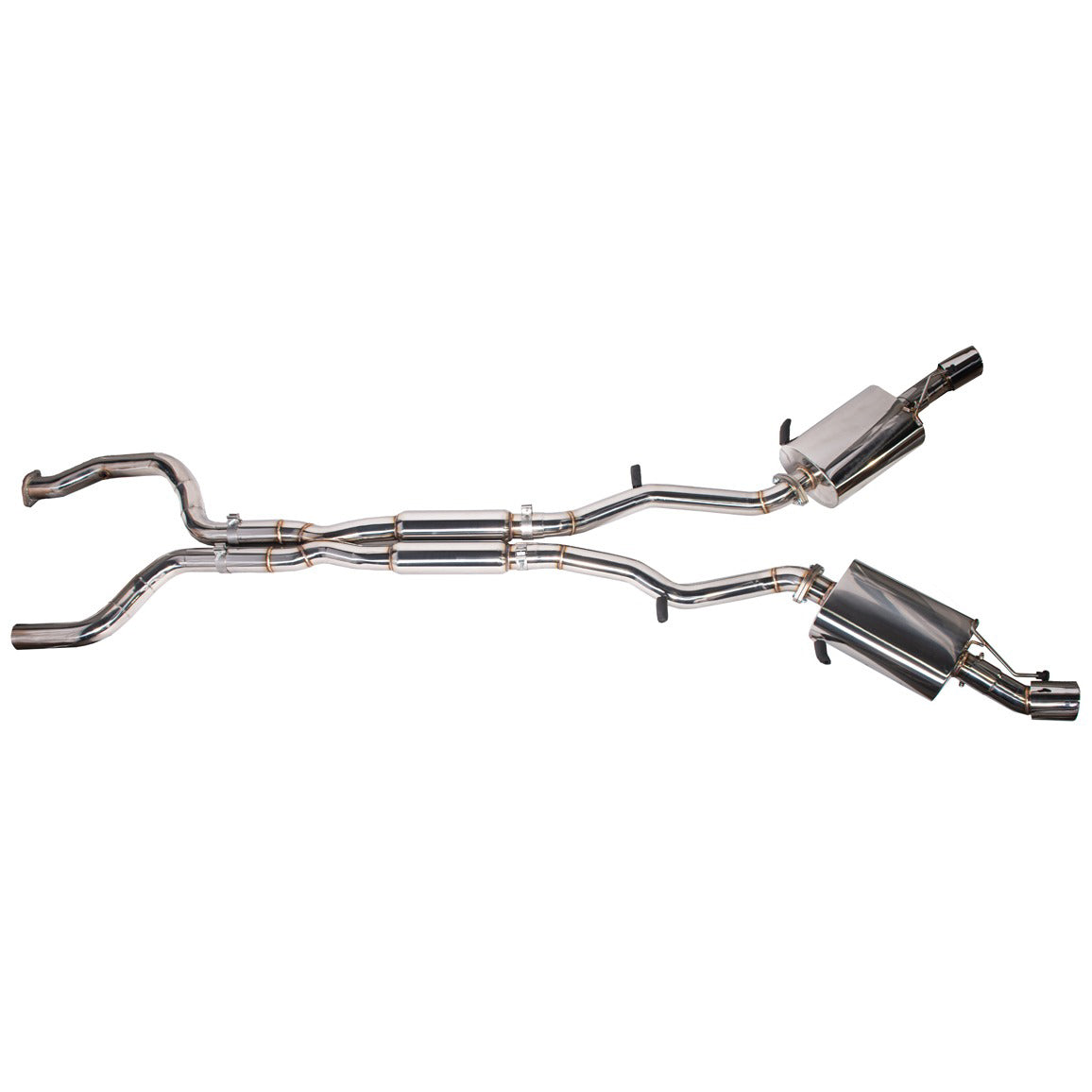 2016-Present Chevrolet Camaro V8 Coupe Dual Tips Cat Back Exhaust